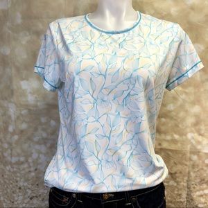 Women active wear top, sz large by Outventured
